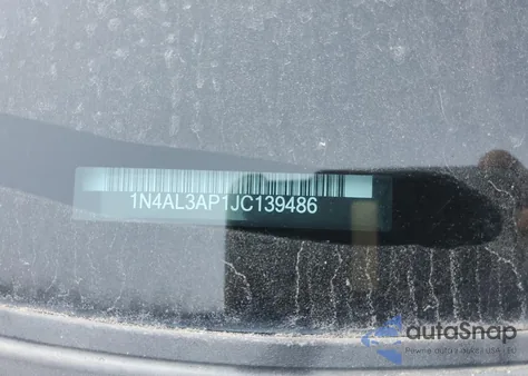 2018 Nissan Altima 2.5 from USA, damaged, VIN 1N4AL3AP1JC139486